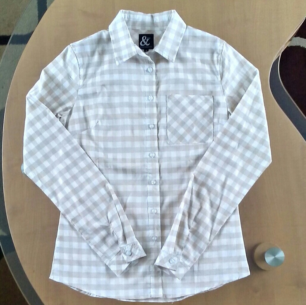 Button Down Women's Long Sleeve Shirt